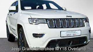 Jeep Grand Cherokee MY18 Overland 3 0 V6 JC117354 Bright White Motor Village Hamburg jetzt Stell [upl. by Selokcin]