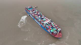 Cosco Shipping Nebula 14th Jan 2023 [upl. by Lady]