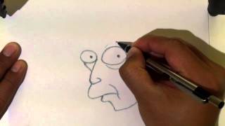 How to Draw  Principal Skinner [upl. by Thaddeus862]