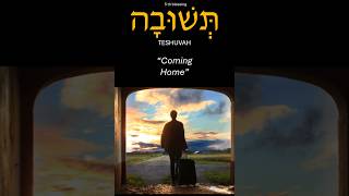 5th Blessing quotComing Homequot from the Amidah Hebrew with English transliteration teshuva עמידה [upl. by Lani]