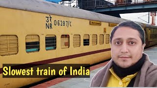 देश की सबसे सुस्त रेल यात्रा  Mussoorie Express from Delhi to Dehradun [upl. by Reltuc]