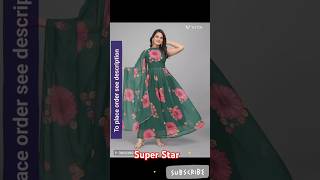 Super Star Anarkali Kurtas Bottom amp Dupatta Set [upl. by Ag]