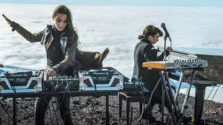 Giolì amp Assia  DiesisLive Etna Volcano Sicily FPV drone  Electric Handpan Grand Piano [upl. by Naro]