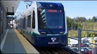 Lynnwood link rail station tour  Seattle sound transit  Washington  Life in USA [upl. by Frederic]