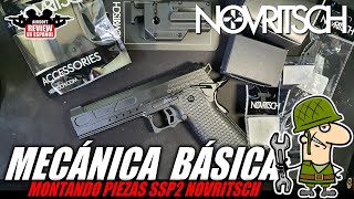 Montando Accesorios en la HiCapa SSP2 de NOVRITSCH  Airsoft Review en Español [upl. by Kwon841]