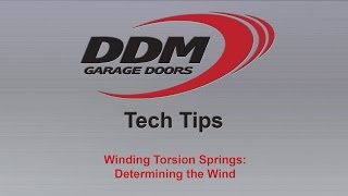 DDM Tech Tips Winding Torsion Springs Determining the Wind [upl. by Ellicul]