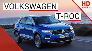 Volkswagen TRoc recensione del crossover  10 TSI benzina [upl. by Lekzehcey557]