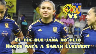 Jana Gutiérrez dio un juegazo en un enfrentamiento difícil contra la ofensiva del América [upl. by Carmita608]