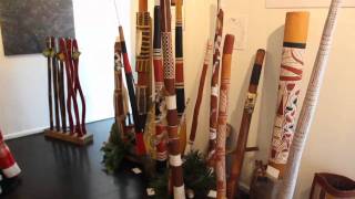 Art of the Didgeridoo  LA Outback Exhibit [upl. by Byrn]