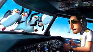 Il pleut des pingouins   Les Pingouins de Madagascar  Extrait VF [upl. by Nytsuj]