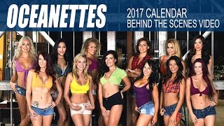 2017 Oceanette Calendar Behind the Scenes Video [upl. by Llerred966]