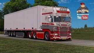 ETS2 v126 Scania R560 Gronbeck  Cabin DLC ready amp V8 Sound [upl. by Selemas]