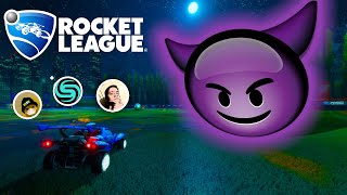 I challenged Rocket League Youtubers to Hide and Seek PRO ORGS SAID YES [upl. by Haidej]