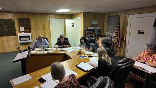 091624 City of Ladonia City Council Meeting [upl. by Bussey]