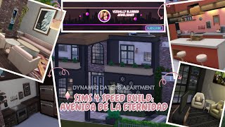 Sims 4 Speed Build  Remastered Apartments  Dynamic Daters [upl. by Laurette480]