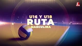 LA RUTA DE VOLEY MASCULINA  Sábado 17 de Agosto Parte 01 [upl. by Otrebmal]