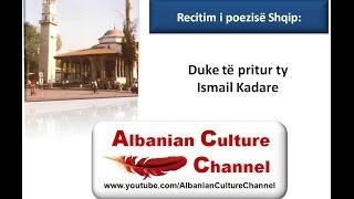 Recitim Duke te pritur ty  Ismail Kadare Poezi [upl. by Ennad]