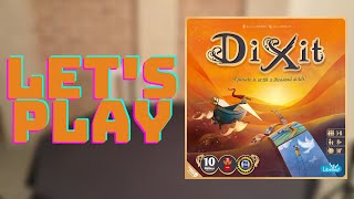 Lets Play  Dixit  Board Game Playthrough [upl. by Lenoyl]