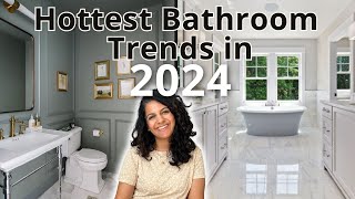 A Guide to the Hottest Bathroom Trends in 2024 🛁 🚽 [upl. by Lilas]