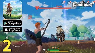 Dawnlands Mobile Gameplay Walkthrough Part 2  Boss ios Android [upl. by Thistle]