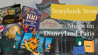 Disneyland Paris Shops  The Storybook Store auf der Main Steet USA Sammlerstücke amp Pins [upl. by Gnap]