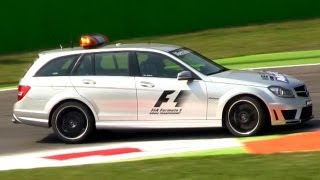 The Best Sounding Emergency Vehicle The Mercedes C63 AMG F1 Medical Car [upl. by Thrift]