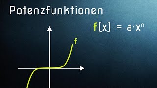 Potenzfunktionen Symmetrie Monotonie DefinitionsmengeWertebereich [upl. by Fraase]