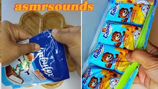 filling the plate with sweets asmr sounds  asmr candy [upl. by Aihppa]