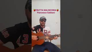 Francesco Gabbani FRUTTA MALINCONIA Accordi chitarra [upl. by Dream]