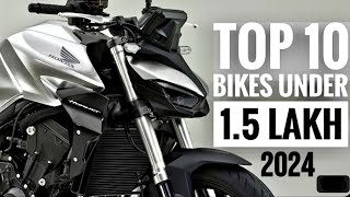 Top 10 Best Bikes Under 150 Lakh OnRoad💥2024 Best Bikes150 Lakh BikesEpic Autos Tamil [upl. by Nrubua]