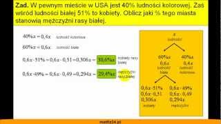 Przykładowe zadanie na procent z procentu  Matfiz24pl [upl. by Sanfourd]