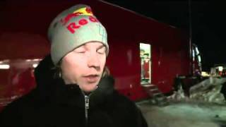 Kimi Raikkonen Interview day 2  Sweden Rally 2011 [upl. by Buyers707]