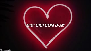 Selena — Bidi Bidi Bom Bom Letra [upl. by Aire]