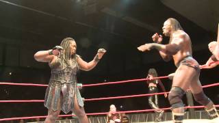 Booker T amp Awesome Kong GO TOETOTOE  TNA Classic Moments [upl. by Frost]