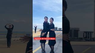 Japanese Air hostess dance japan learnjapanese japaneselanguage nihongo japanese konnichiwa [upl. by Notsnorb988]