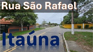 CONFIRA AVENIDA SÃO RAFAEL EM ITAÚNA  Projeto Pela Cidade de Saquarema [upl. by Drareg]