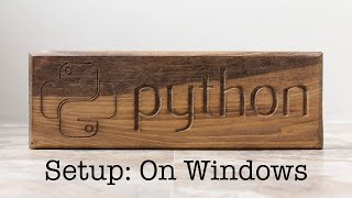 How to install Python on Windows [upl. by Arikehs]