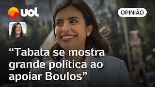 Eleições em SP Se Marçal baixou Tabata foi quem elevou o nível da campanha  Carla Araújo [upl. by Tillo]