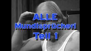 MUNDL  Alle Sprücherl  Teil 1 [upl. by Analim]