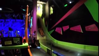 Questacon Canberra ACT free fall slide [upl. by Elyc]