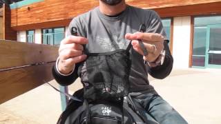 Deuter Helmet Holder Bike Helmet Backpack Attachment Deuter Packs [upl. by Aisyla]