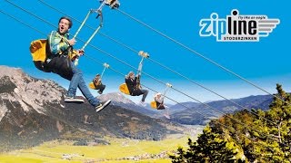 Zipline Stoderzinken 2014 [upl. by Fowler]