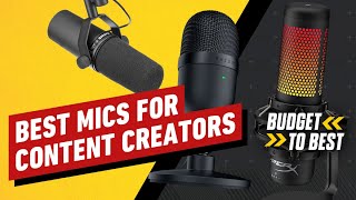 The Best Microphone for Your Budget  Cheap to Pro [upl. by Bunny]