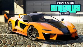 💥GTA 5 ONLINE Tunando o Progen Emerus 2021 SUPER [upl. by Siderf648]