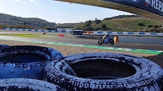 Jerez MotoGP Test  Trackside Highlights [upl. by Idyak]