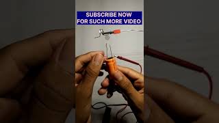 SUPERCAPACITOR VS LED experiment subscribe diy like automobile [upl. by Gradey]