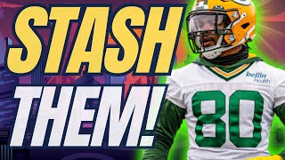 15 MUST STASH WIDE RECEIVERS IN DYNASTY  2024 Dynasty Fantasy Football [upl. by Pega]