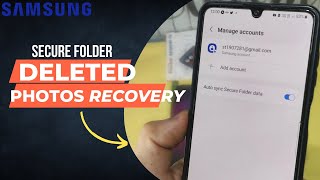 Samsung Secure folder Photos Disappear Problem Solution  Just one click Deleted photos recovery [upl. by Dlanor]