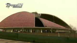 Civic Arena Roof Drop [upl. by Enelym]