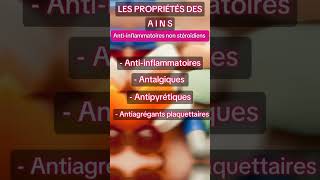 Propriétés pharmacologiques des antiinflammatoires non stéroïdiens [upl. by Noraed]